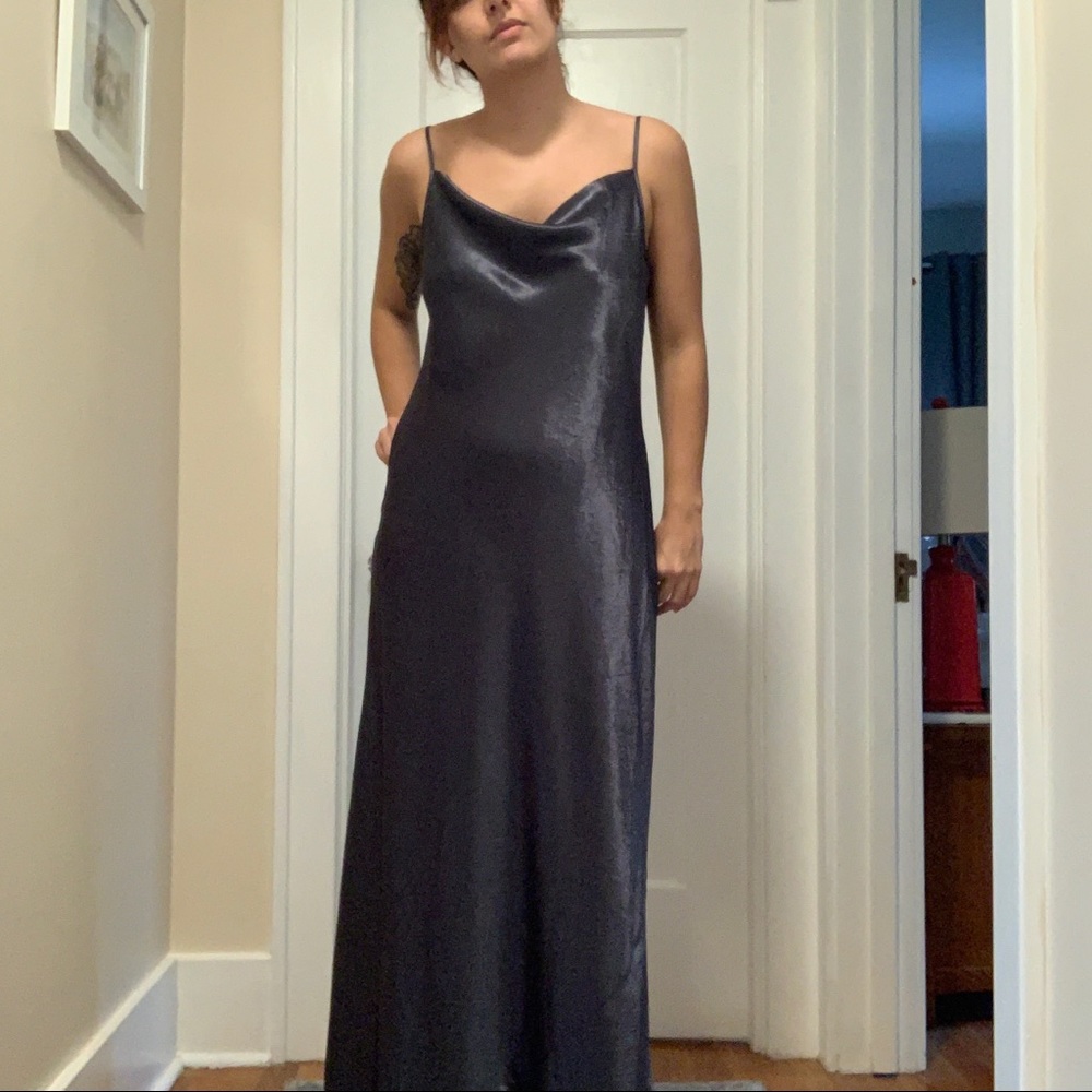 Banana Republic Shimmery 90s Style Slip Dress